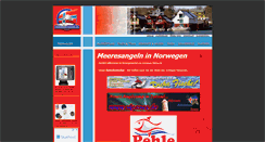 Desktop Screenshot of meeresangeln-norwegen.de